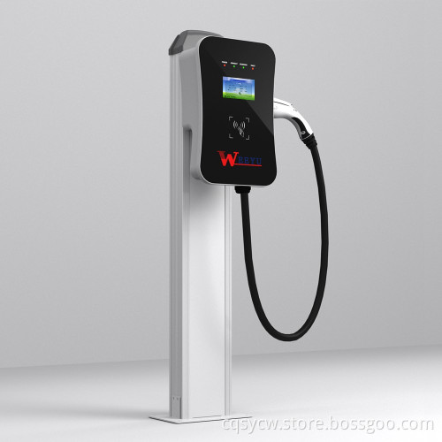محطة شاحن سيارة EV المثبتة على الأرضية من New Energy Electric Oper
